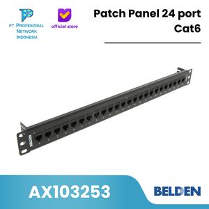 Patch Panel 24 Port CAT-6 "Belden"